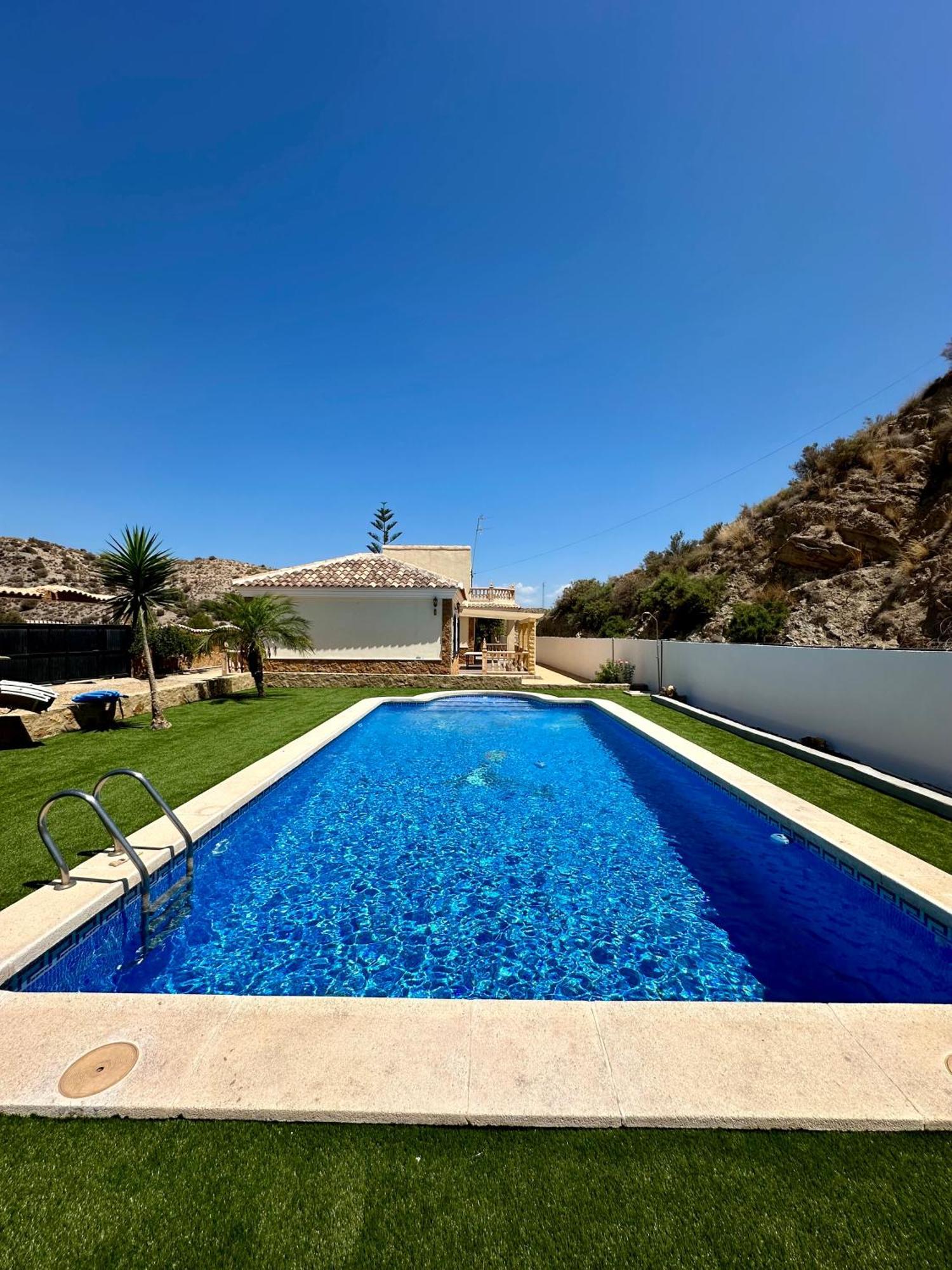 Casa Rural El Pomelo Zurgena Bagian luar foto
