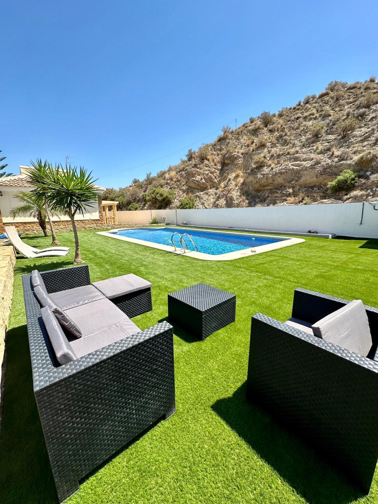 Casa Rural El Pomelo Zurgena Bagian luar foto